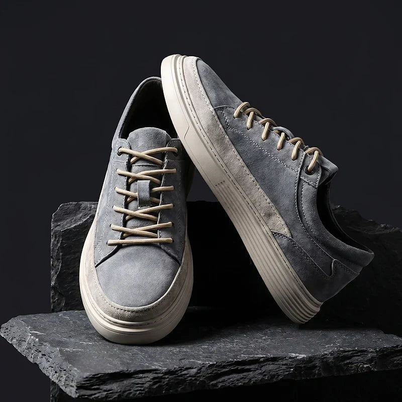 Enzo Premium Suede Comfort Sneakers