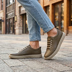 Leonardo Tailored Leather Sneakers