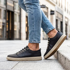 Leonardo Tailored Leather Sneakers