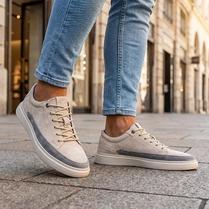 Enzo Premium Suede Comfort Sneakers