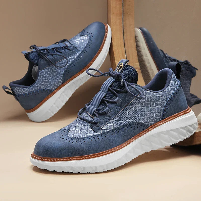 Ascari Racing-Inspired Leather Sneakers